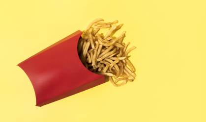 Colesterol; batata frita