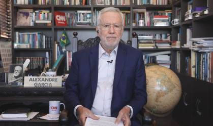 Alexandre Garcia no quadro Liberdade de Opinião