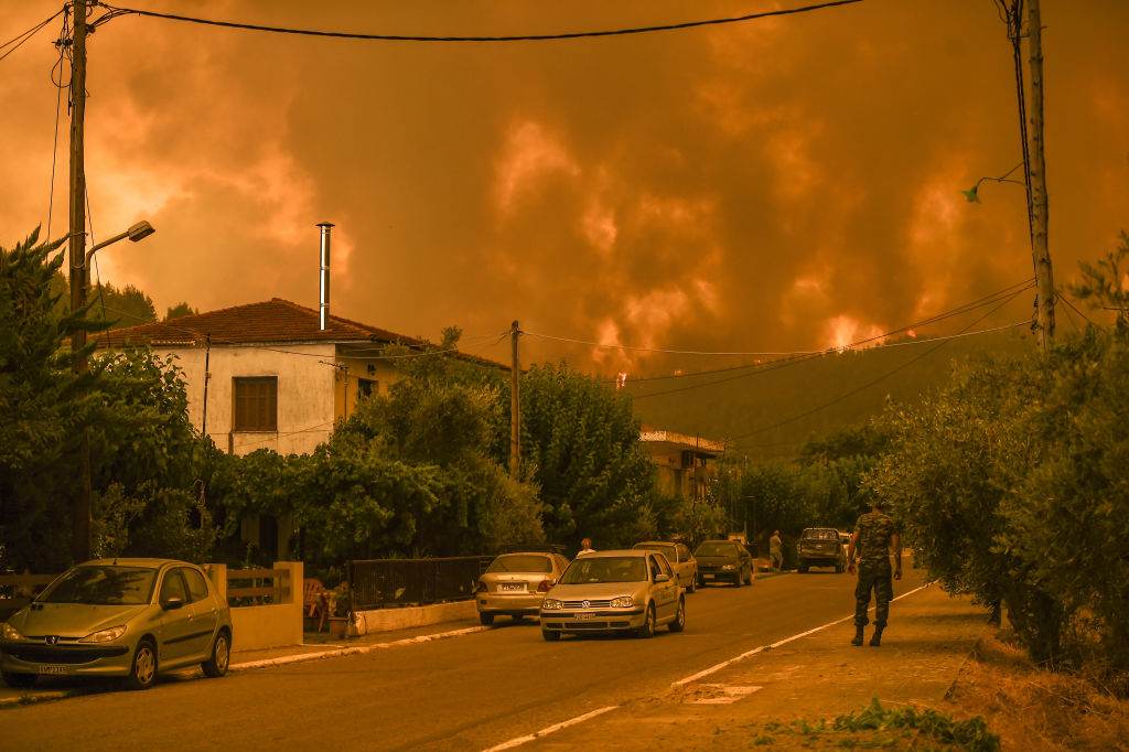 Incêndios na Grécia 