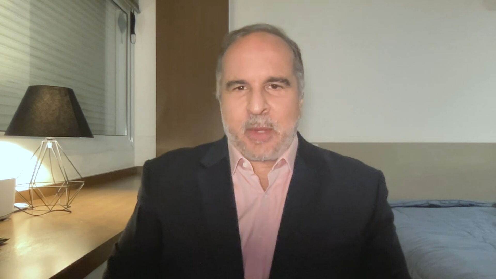 O cientista político Murillo de Aragão em entrevista à CNN O cientista político Murillo de Aragão em entrevista à CNN