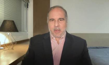 O cientista político Murillo de Aragão em entrevista à CNN