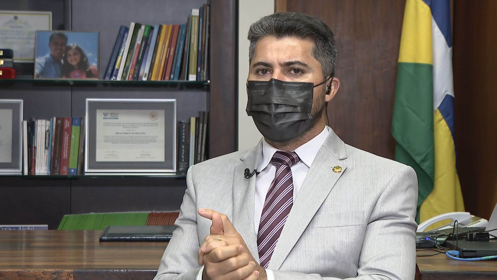 Senador Marcos Rogério (DEM-RO), integrante da CPI da Pandemia Senador Marcos Rogério (DEM-RO), integrante da CPI da Pandemia