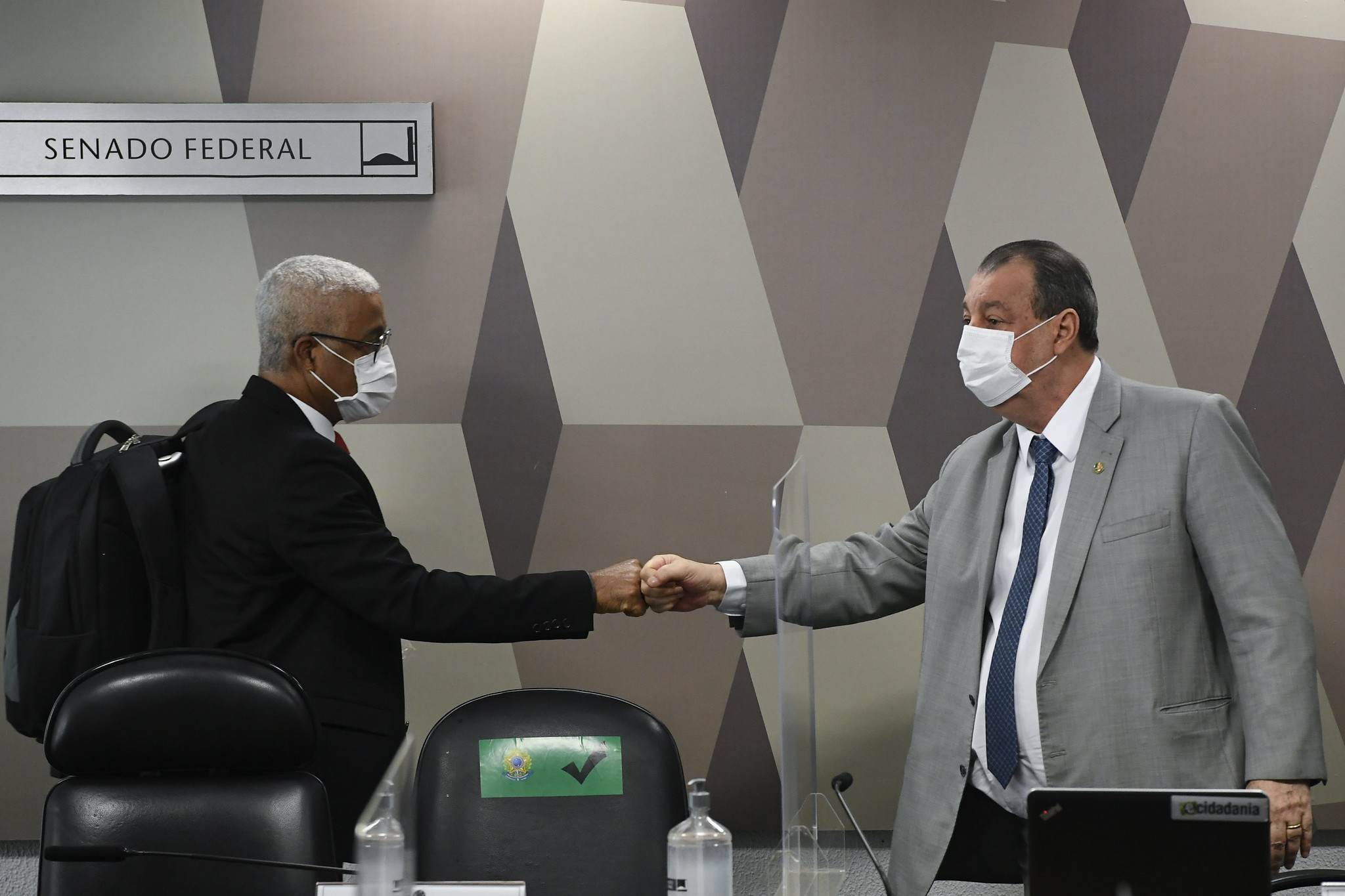 Omar Aziz e Jailton Batista Omar Aziz e Jailton Batista
