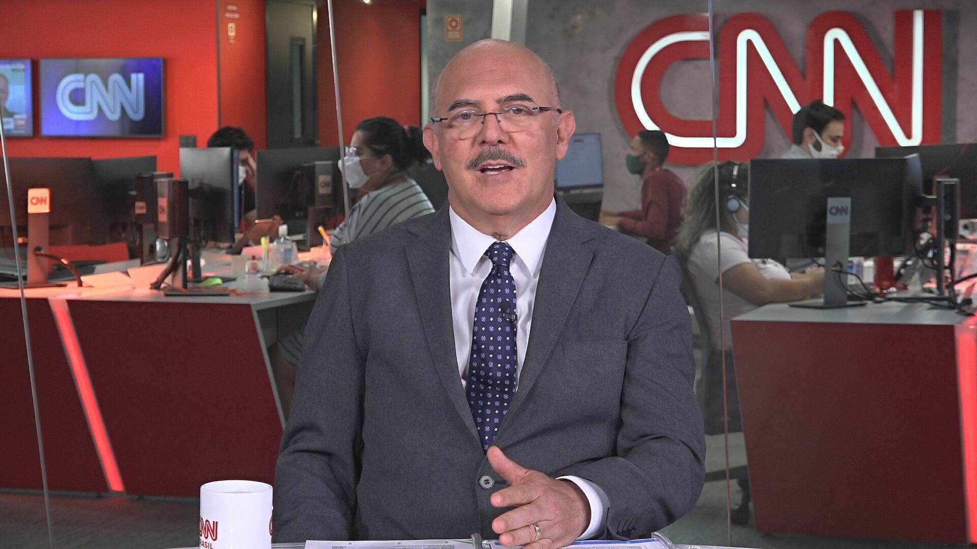 O ministro da Educação Milton Ribeiro em entrevista à CNN