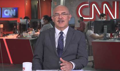 O ministro da Educação Milton Ribeiro em entrevista à CNN
