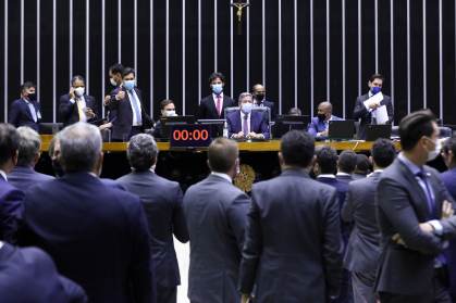 Discussão e votação de propostas na Câmara dos Deputados