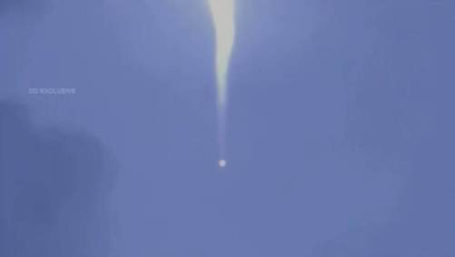 Foguete indiano carregando um satélite de observação da Terra/ISRO
