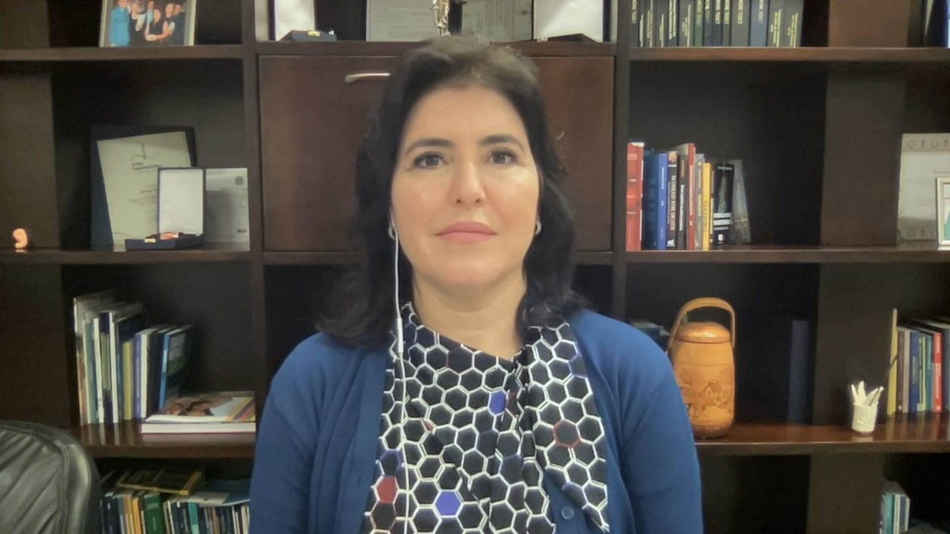 líder da bancada feminina no Senado, Simone Tebet (MDB-MS) líder da bancada feminina no Senado, Simone Tebet (MDB-MS)