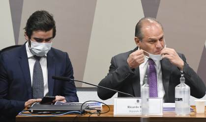 Ricardo Barros depõe na CPI da Pandemia