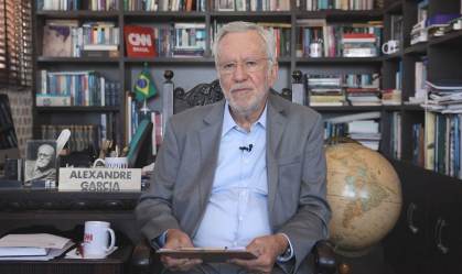 Alexandre Garcia no quadro Liberdade de Opinião