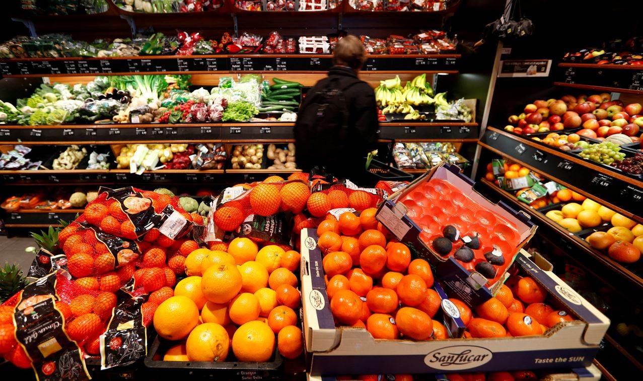 Supermercado em Berlim, Alemanha (Europa)