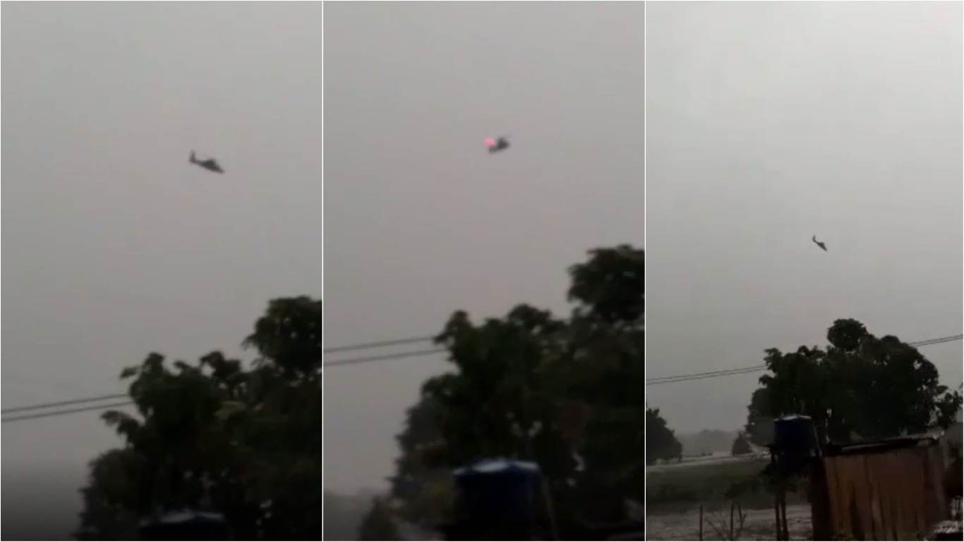 Queda de helicóptero do Exército no Aamazonas Queda de helicóptero do Exército no Aamazonas
