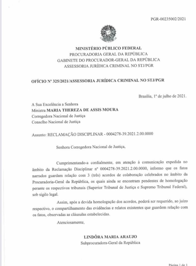 Oficio de Lindora Oficio de Lindora