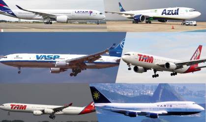 Maiores aviões que já voaram em companhias do Brasil