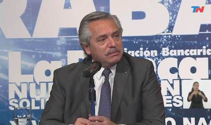 Presidente da Argentina, Alberto Fernández (14-08-2021)