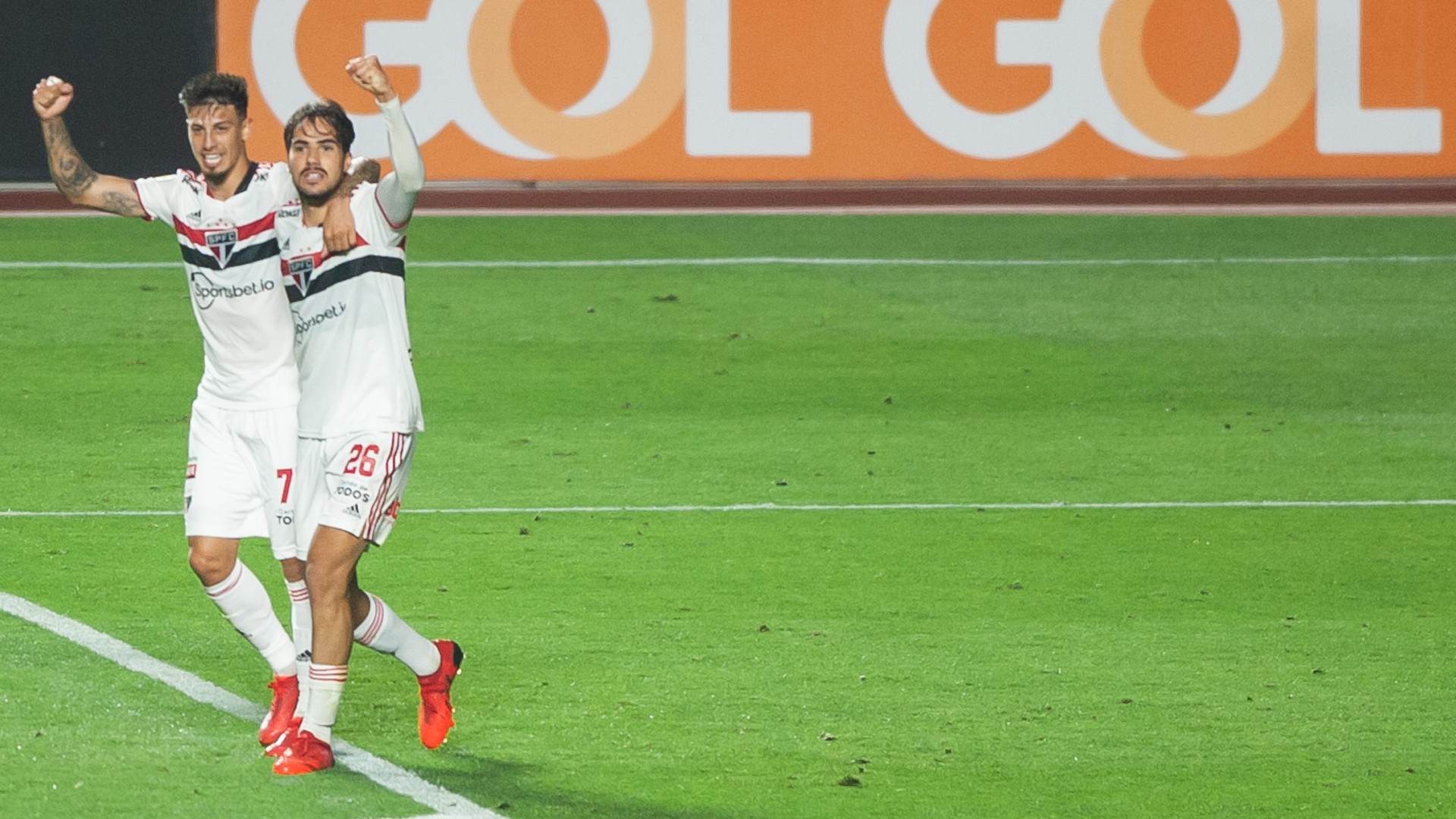 Igor Gomes fez o gol da vitória do São Paulo sobre o Grêmio Igor Gomes fez o gol da vitória do São Paulo sobre o Grêmio