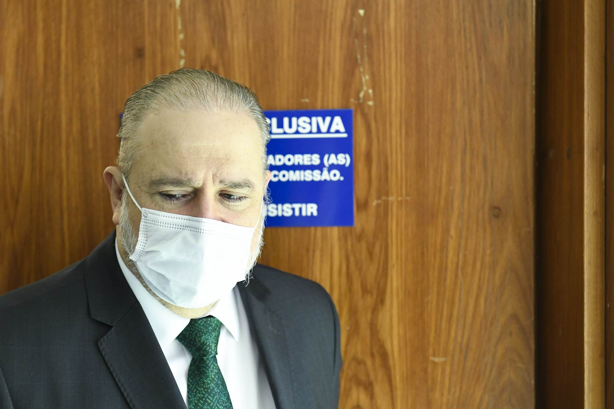 Augusto Aras na CCJ do Senado | Foto: Jefferson Rudy/Agência Senado