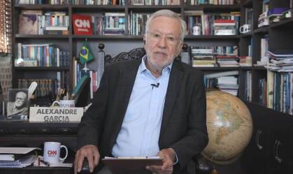 Alexandre Garcia no quadro Liberdade de Opinião