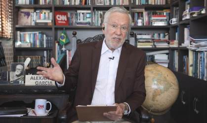 Alexandre Garcia no quadro Liberdade de Opinião