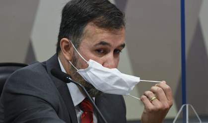 Alexandre Marques, auditor do TCU, na CPI da Pandemia
