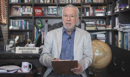 Alexandre Garcia no quadro Liberdade de Opinião