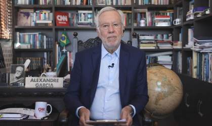 Alexandre Garcia no quadro Liberdade de Opinião