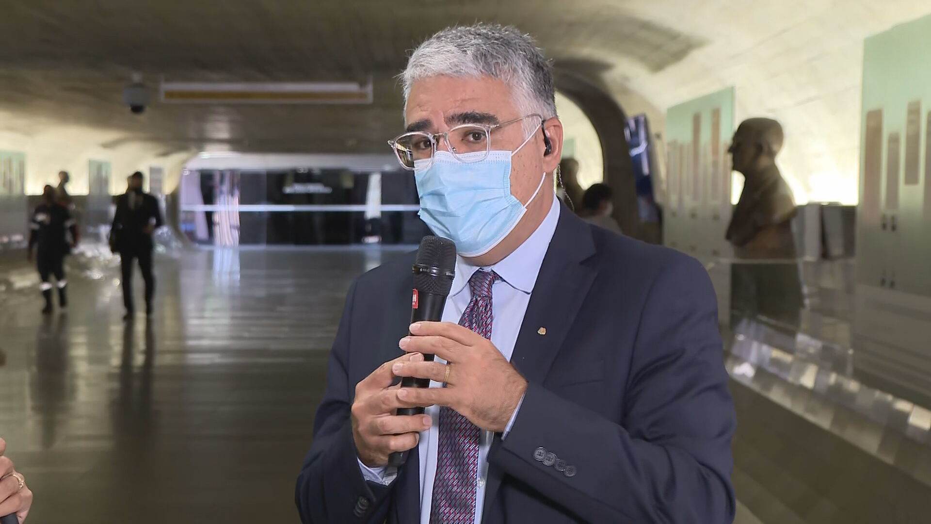 Senador Eduardo Girão (Podemos-CE), titular da CPI da Pandemia