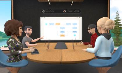 Aplicativo do Facebook permite fazer reuniões em realidade virtual