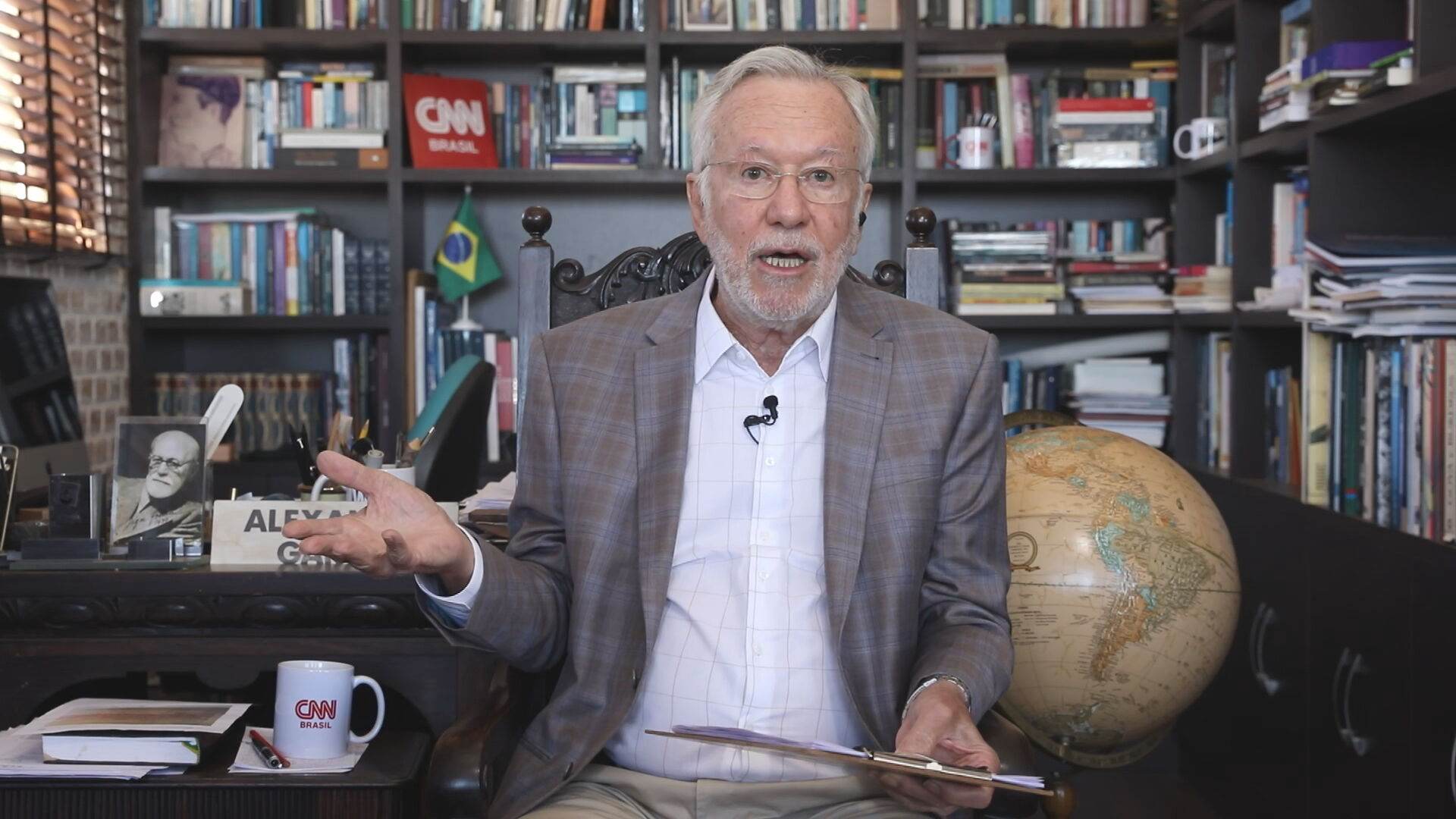 Alexandre Garcia no quadro Liberdade de Opinião