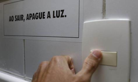 Nova campanha busca evitar desperdício de energia