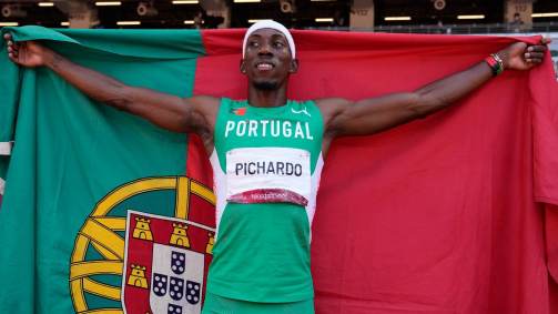 Português Pedro Pichardo conquistou a medalha de ouro no salto triplo (05/08/2021)