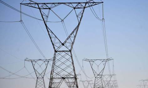Torres de distribuição de energia