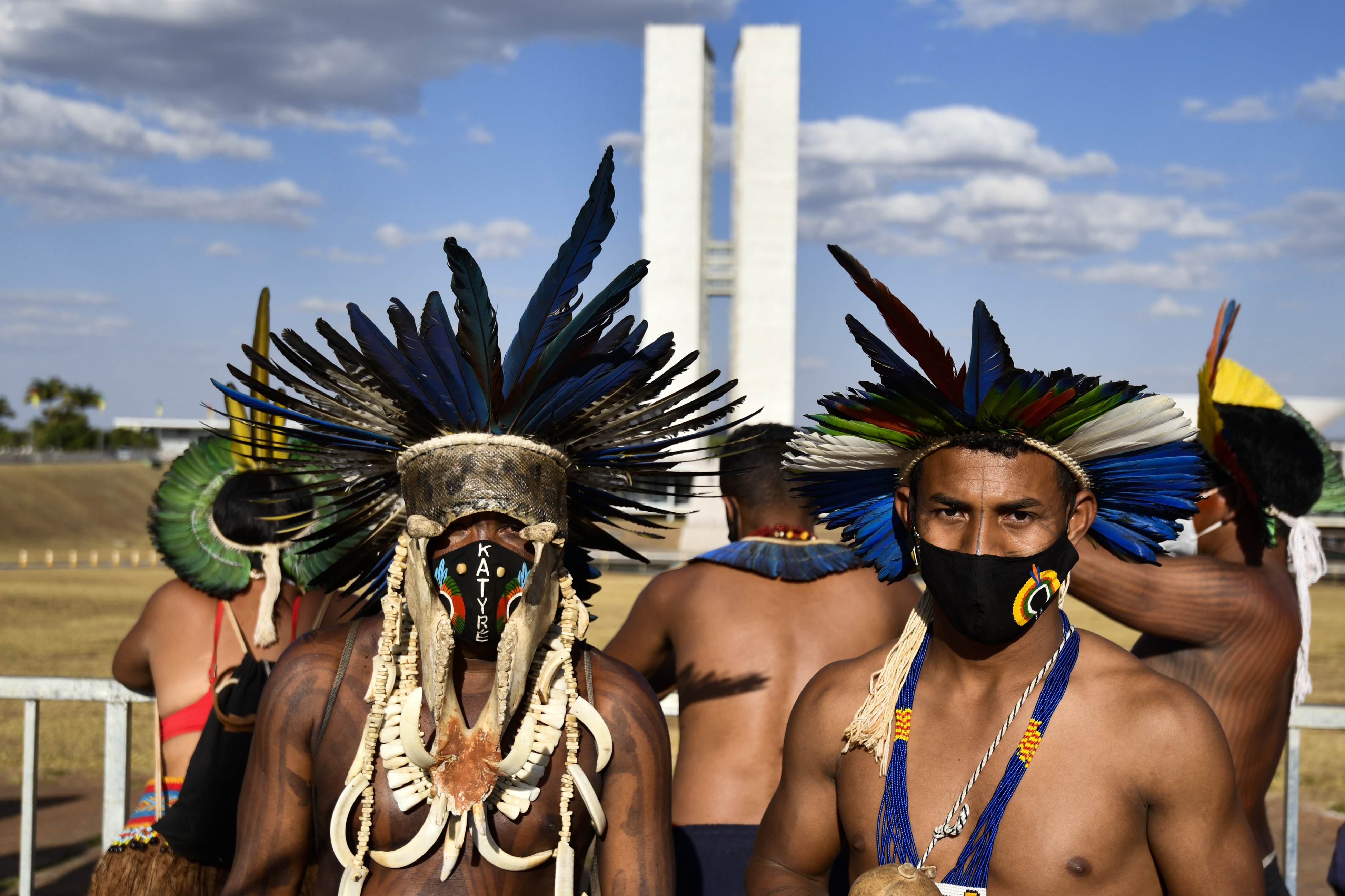 BRASÍLIA, ÍNDIOS NO CONGRESSO