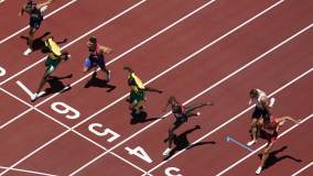 Prata foi de Grant Holloway (raia 4), com 13s09, e bronze do jamaicano Ronald Levy (raia 5), com 13s10