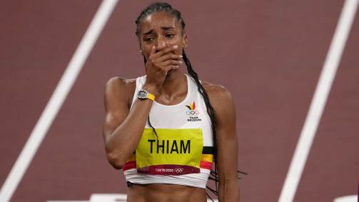 Nafissatou Thiam (Bélgica) ficou com o título do heptatlo em Tóquio