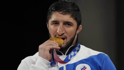 Russo Adbulrashid Sadulaev venceu a luta olímpica estilo livre (97kg)