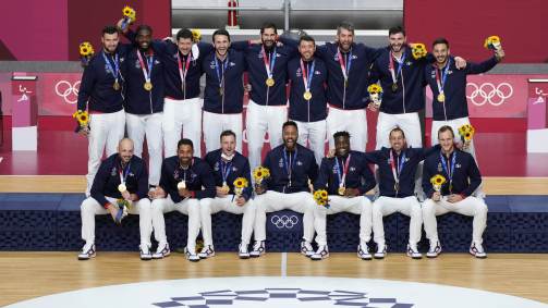 Na final masculina do handebol, título ficou com equipe da França
