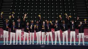 França derrotou os russos e ficou com medalha de ouro no vôlei masculino