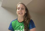 Jogos Paralímpicos: Objetivo é jogar bem e feliz, diz mesatenista Danielle Rauen