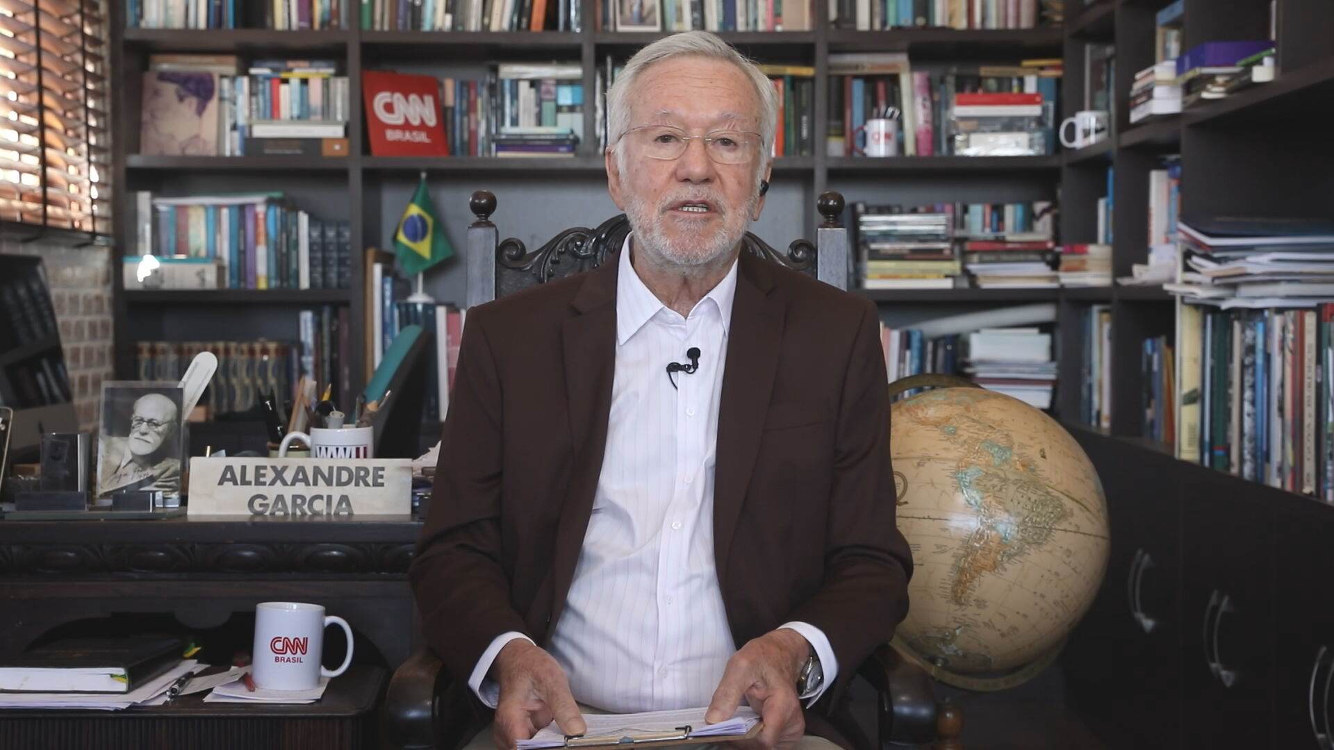 Alexandre Garcia no quadro Liberdade de Opinião
