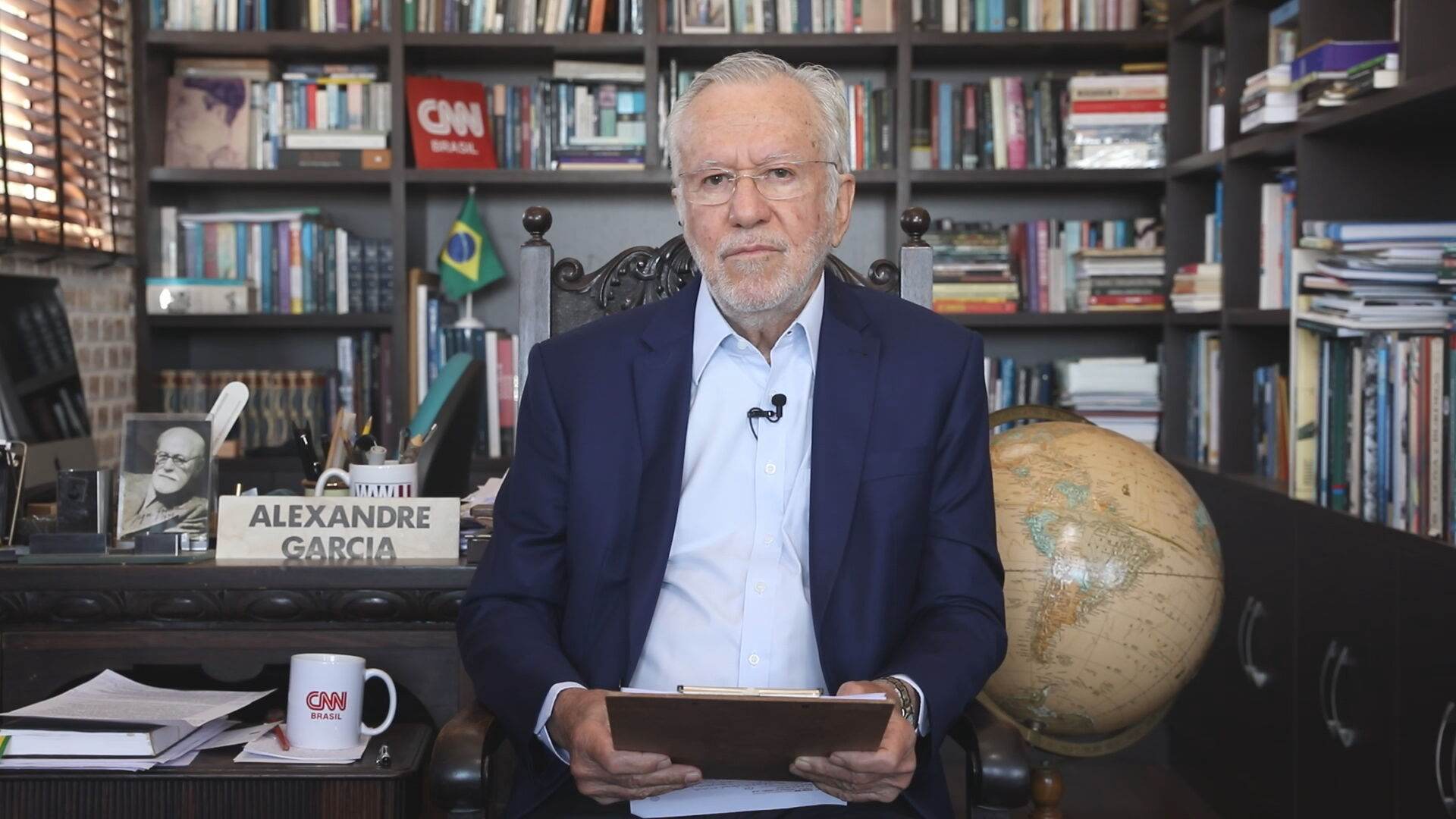 Alexandre Garcia no quadro Liberdade de Opinião