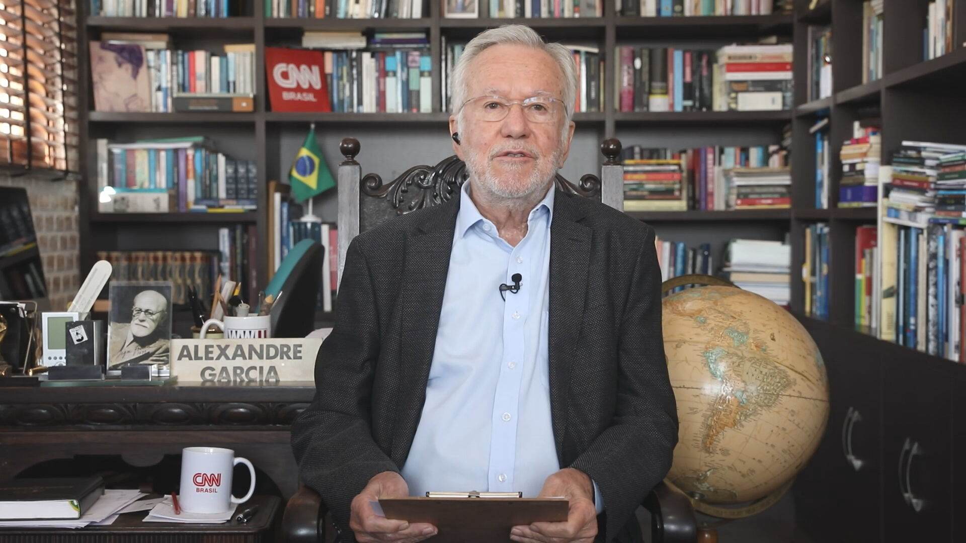 Alexandre Garcia no quadro Liberdade de Opinião