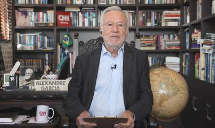 Alexandre Garcia no quadro Liberdade de Opinião