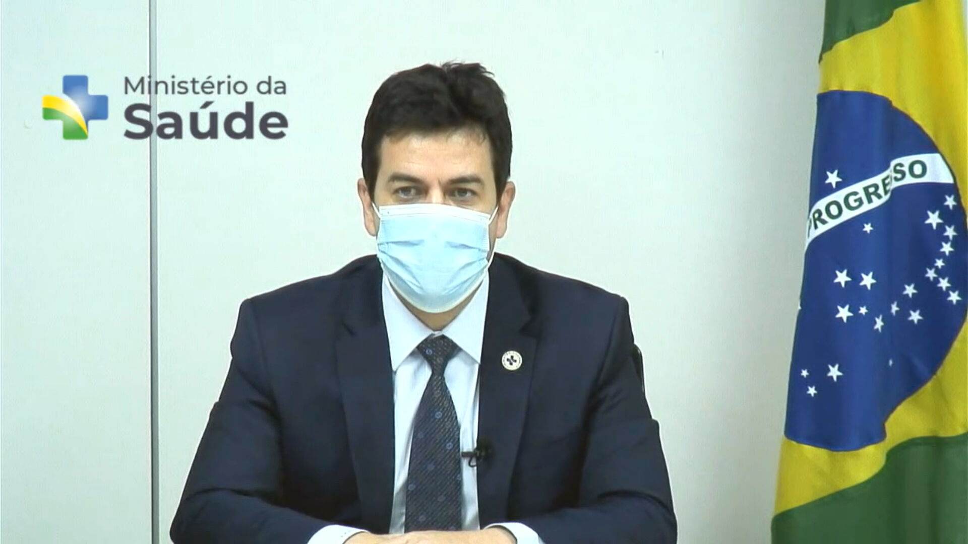O secretário-executivo do Ministério da Saúde, Rodrigo Cruz, em entrevista à CNN
