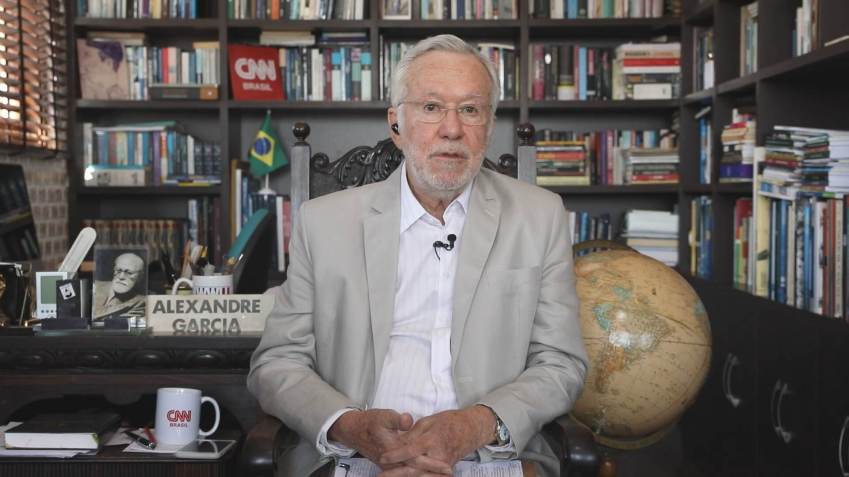 Alexandre Garcia no quadro Liberdade de Opinião / CNN Brasil (27.ago.2021)