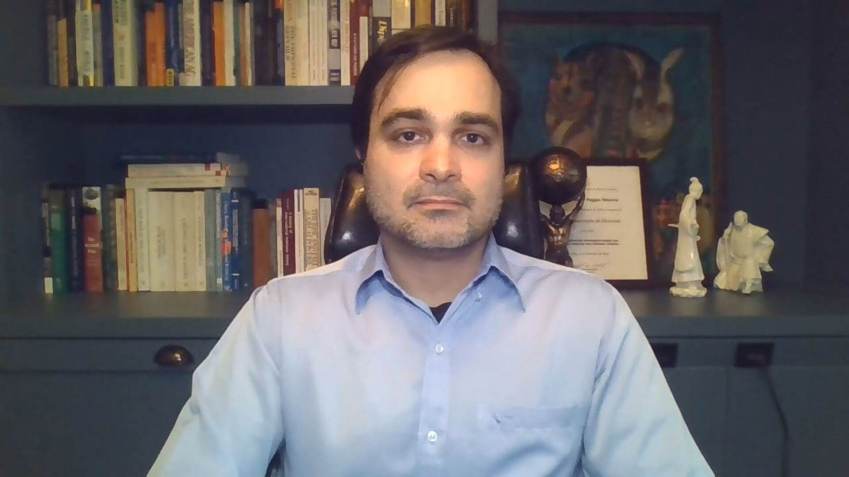 Carlos Gustavo Poggio, doutor em Relações Internacionais (professor da FAAP), especialista em política americana (29-08-2021) / CNN / Reprodução