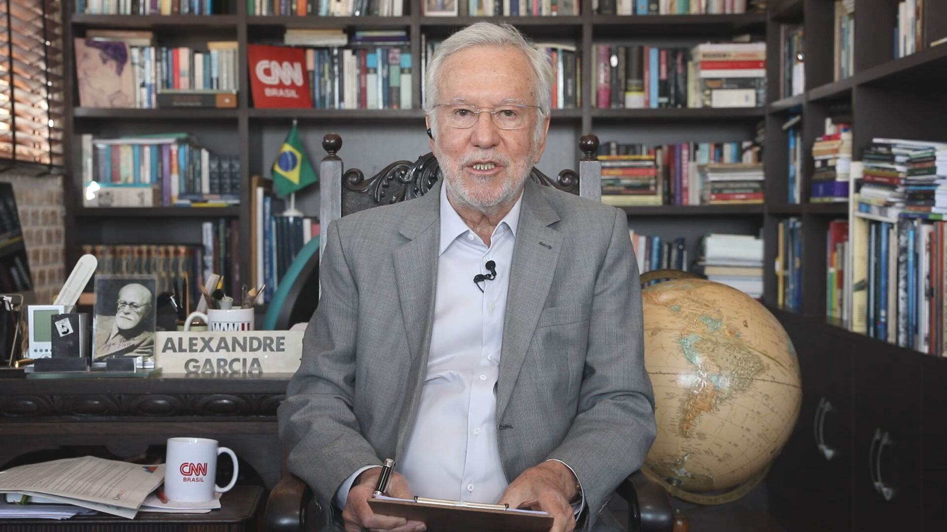 Alexandre Garcia no quadro Liberdade de Opinião