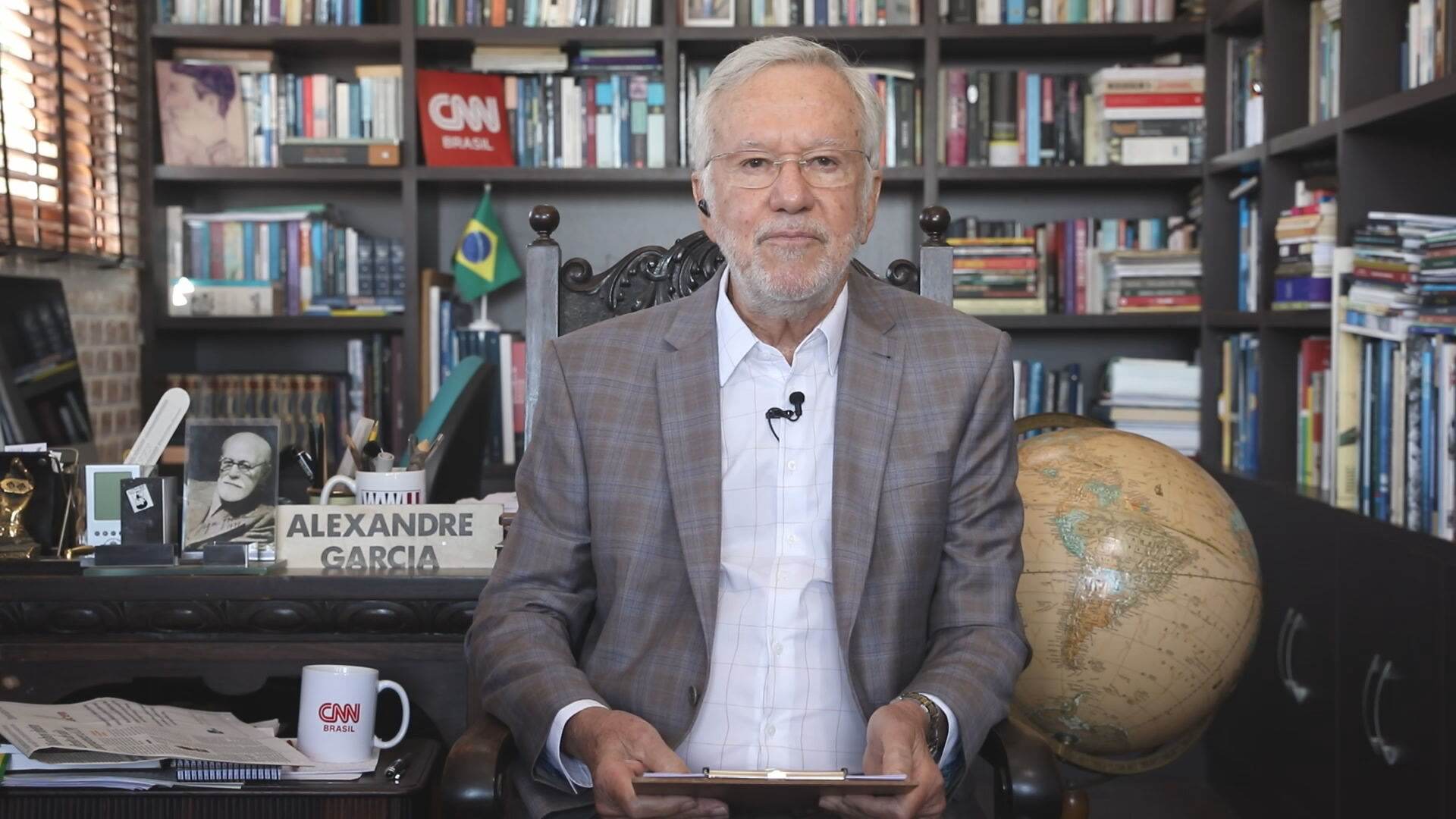 Alexandre Garcia no quadro Liberdade de Opinião