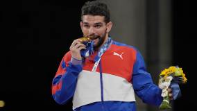 Cubano Luis Orta Sanchez derrotou japonês na luta greco-romana até 60kg