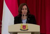 Kamala Harris diz que EUA ‘estão focados’ na retirada de pessoas do Afeganistão